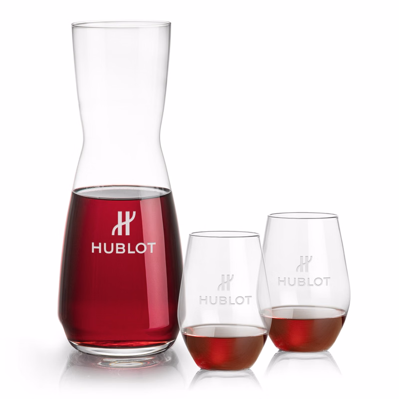 Mason Carafe & Vale Stemless Wine Set