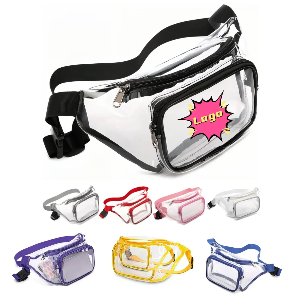 Waterproof Clear Fanny Pack 1