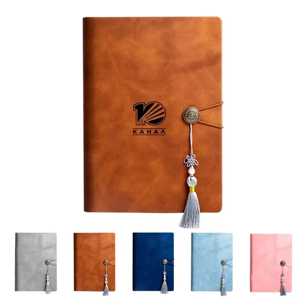 PU Leather A5 Business Travel Journal Notebook 1