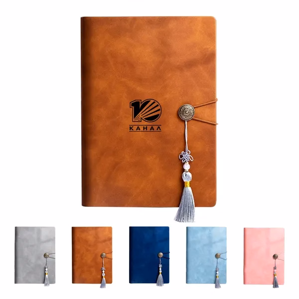 PU Leather A5 Business Travel Journal Notebook