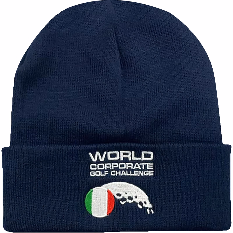 Custom Embroidery Solid Color knitted Beanie