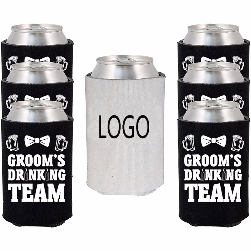 12OZ Sillkscreen Neoprene Beer Can Coolers Sleeves