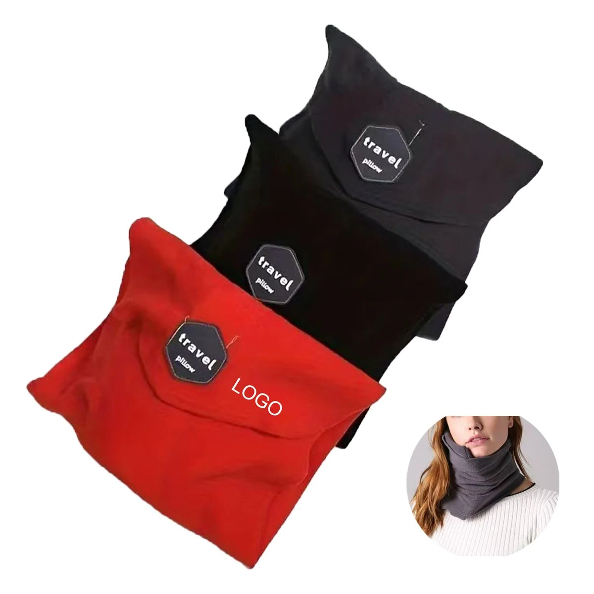 Neck Support Travel Pillow for
Sleeping 1