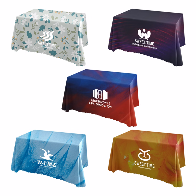 6' Standard Flame Retardant Table Cover