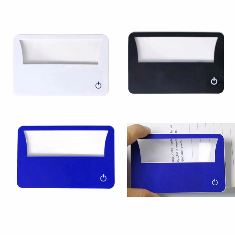 LED Magnifying Glass Bookmark Card