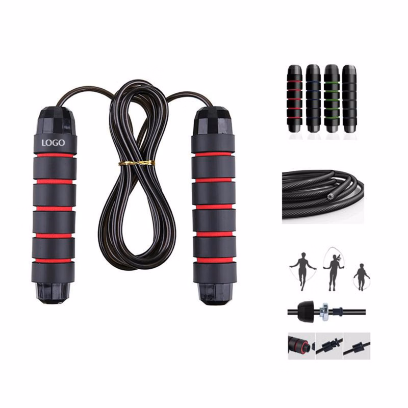 Tangle-Free Jump Rope Foam Handles