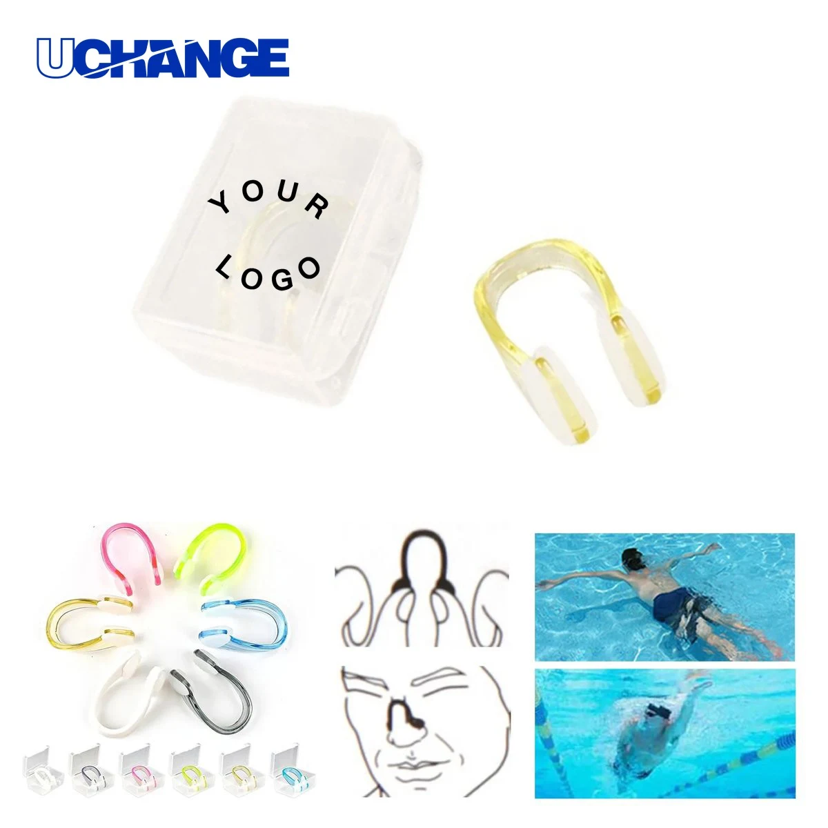 Silicone Nose Clip Swim Accessory 1