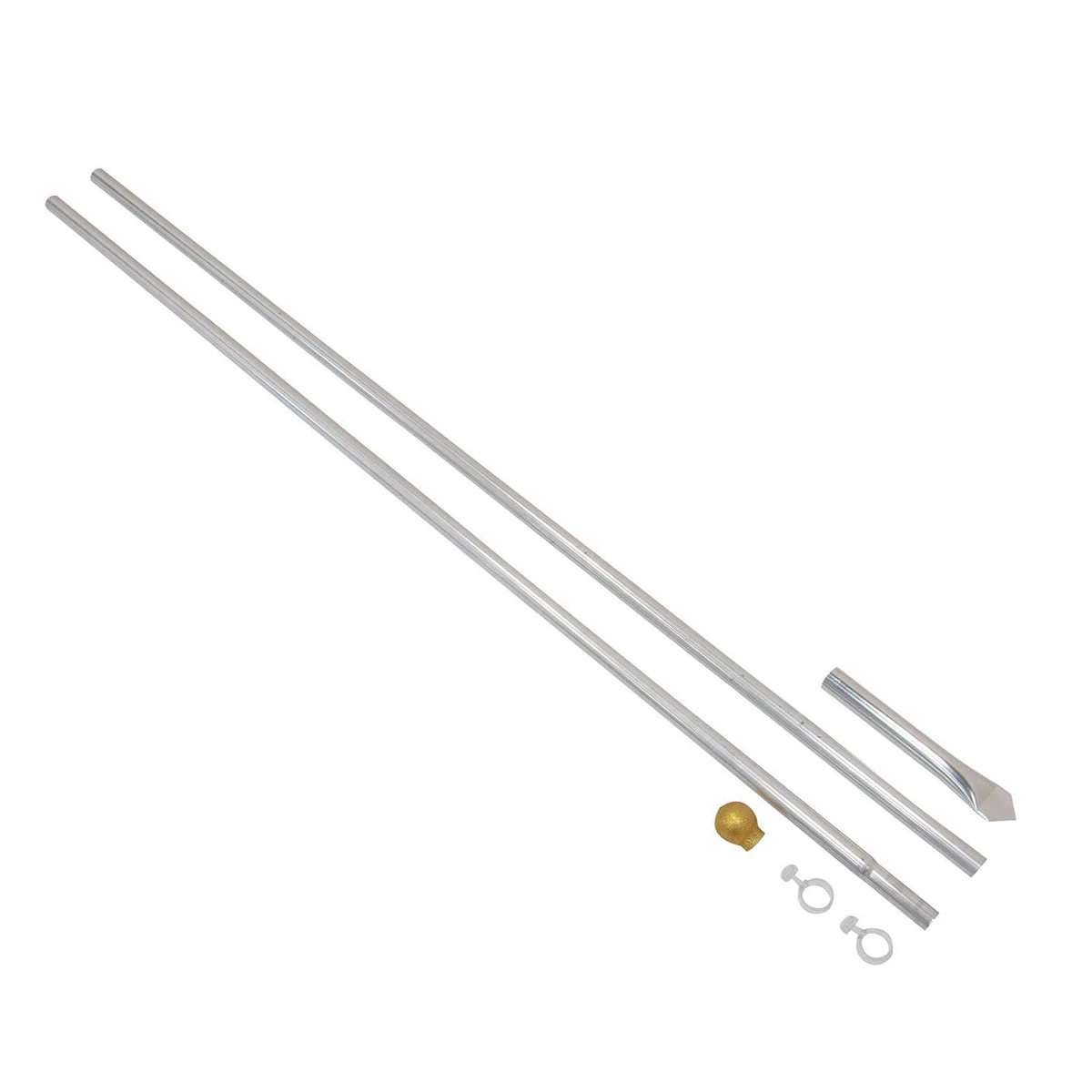 10' Swedge Flagpole and Stake 1