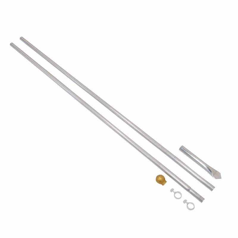 10' Swedge Flagpole and Stake