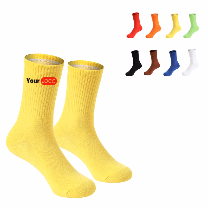 100MOQ Customized Cotton Socks