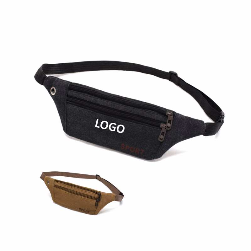 Waterproof Canvas Fanny Pack Waist Belt