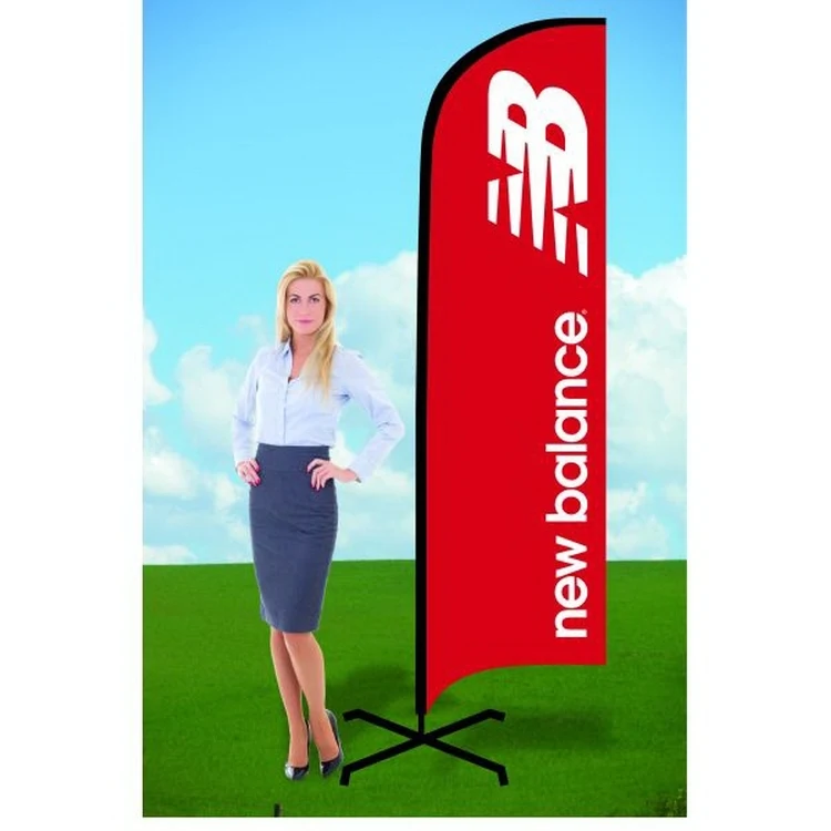 8ft PromoFlag with X Stand-Double 1