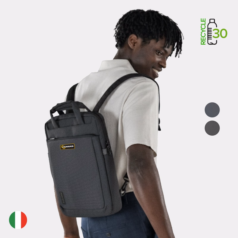 TUCANO® - Italy WORK OUT 4 Recycled Modern Business Slim Backpack Test