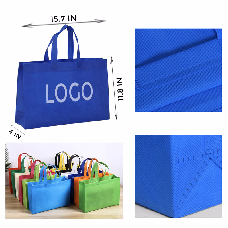 MOQ 10 PCS Durable Horizontal Non - Woven Bag