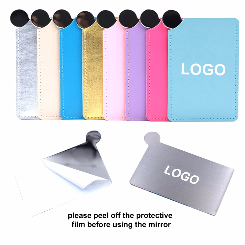Stainless Steel Mirror with PU Cover