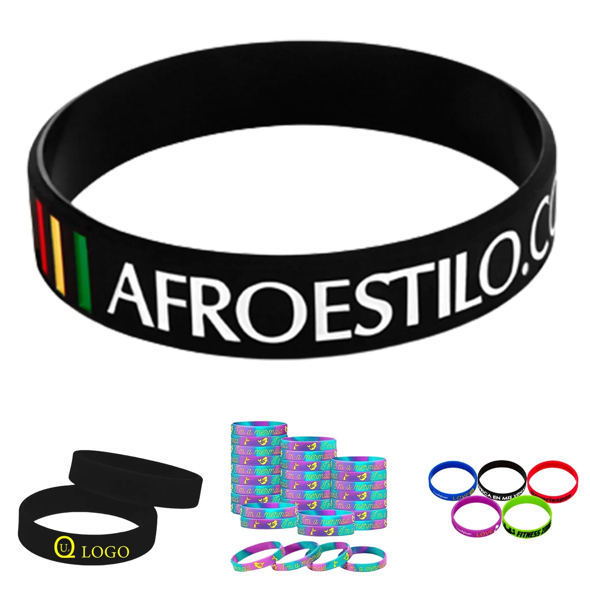 National Flag Silicone Wristband 1