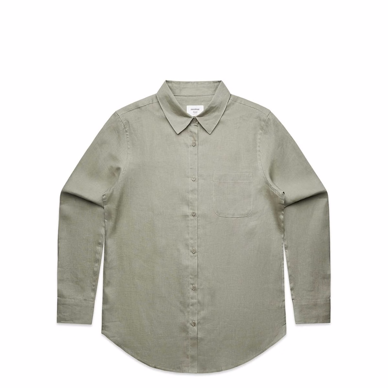 Wo's Linen Shirt | 4418