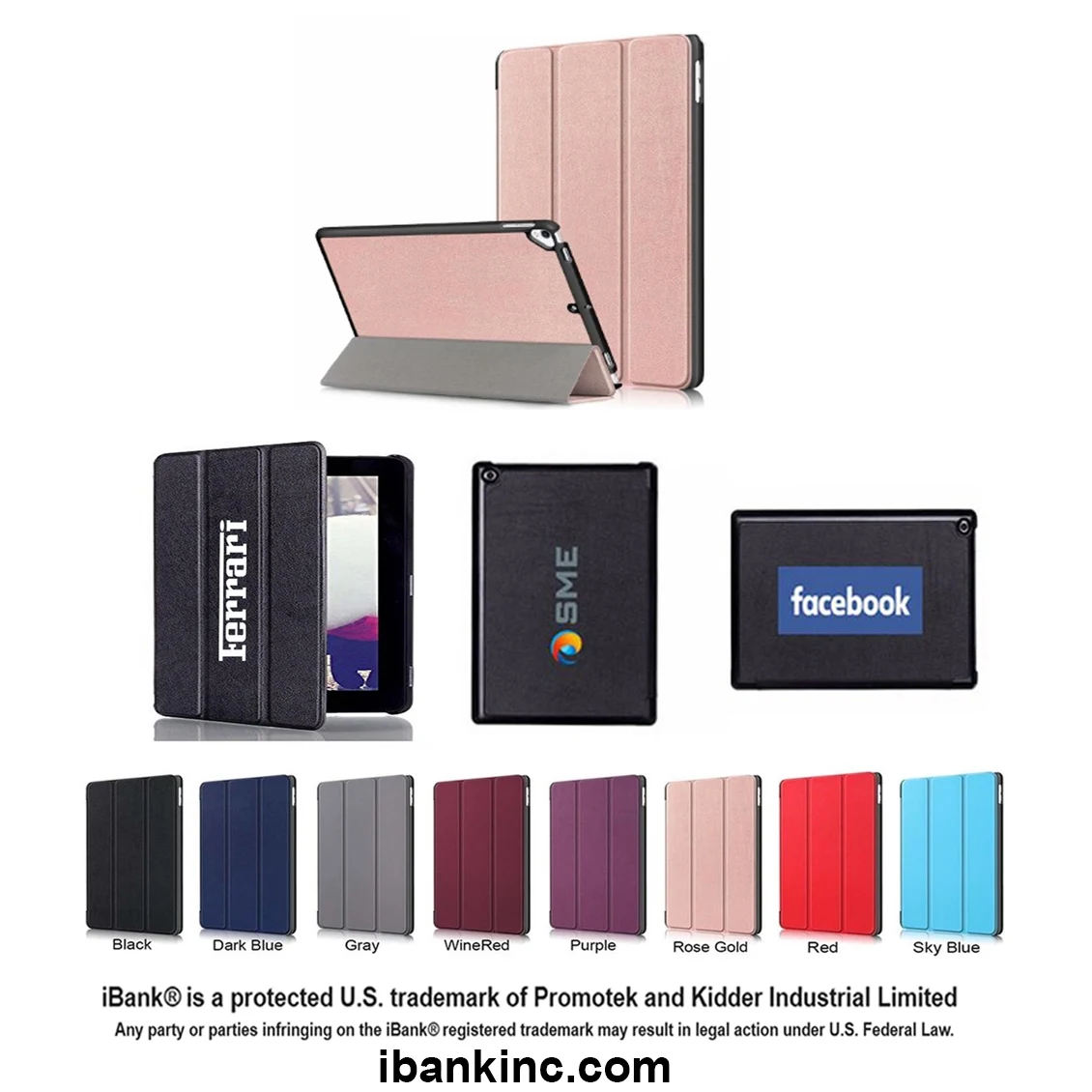 iBank ® Smart Cover Case for iPad 11" (A16) 11th/10th 10.9" (2025/2022) 1