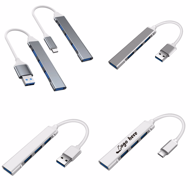 4 Port USB Hub Splitter