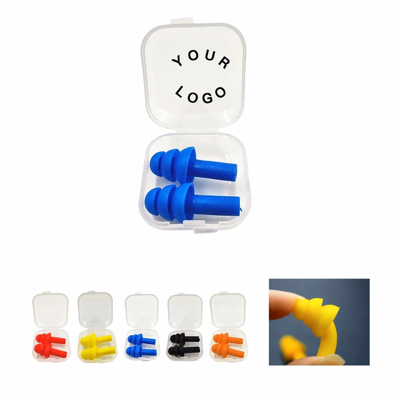 Christmas Tree Shaped Silicone Earplugs