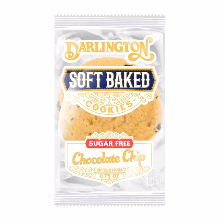 Soft Baked Chocolate Chip Cookies - Sugar Free 0.75oz