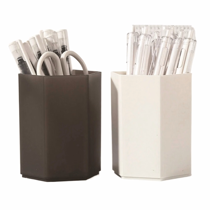Plastic Pen Holder For Office Stationery Storage Organizer