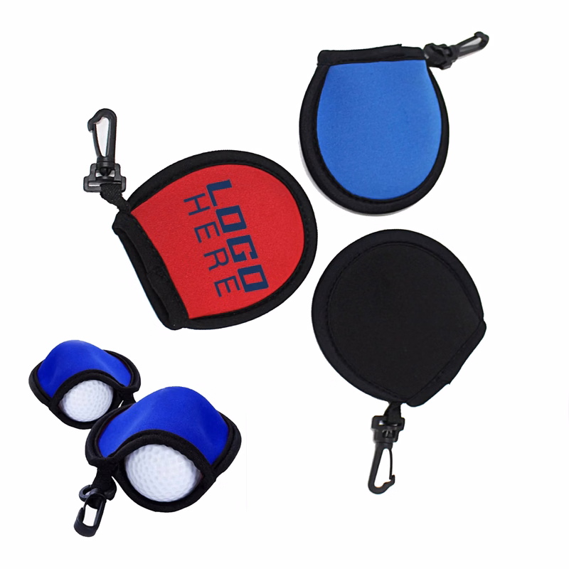 Golf Ball Cleaner Pouch Pocket MOQ50pcs