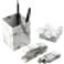4 Piece Faux Marble Desktop Set 1