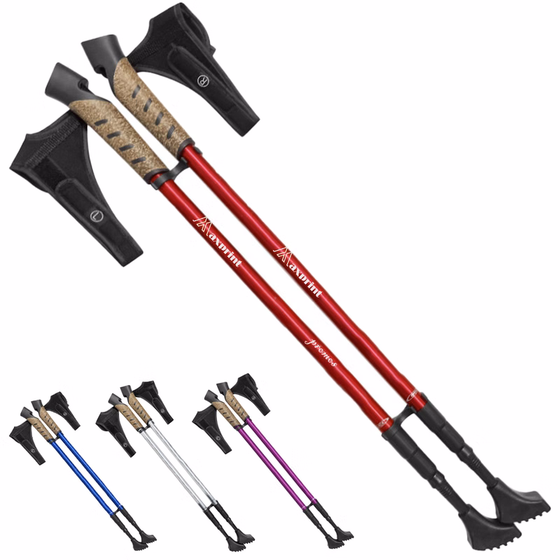 Pair of 2 Walking Sticks Hiking Poles
