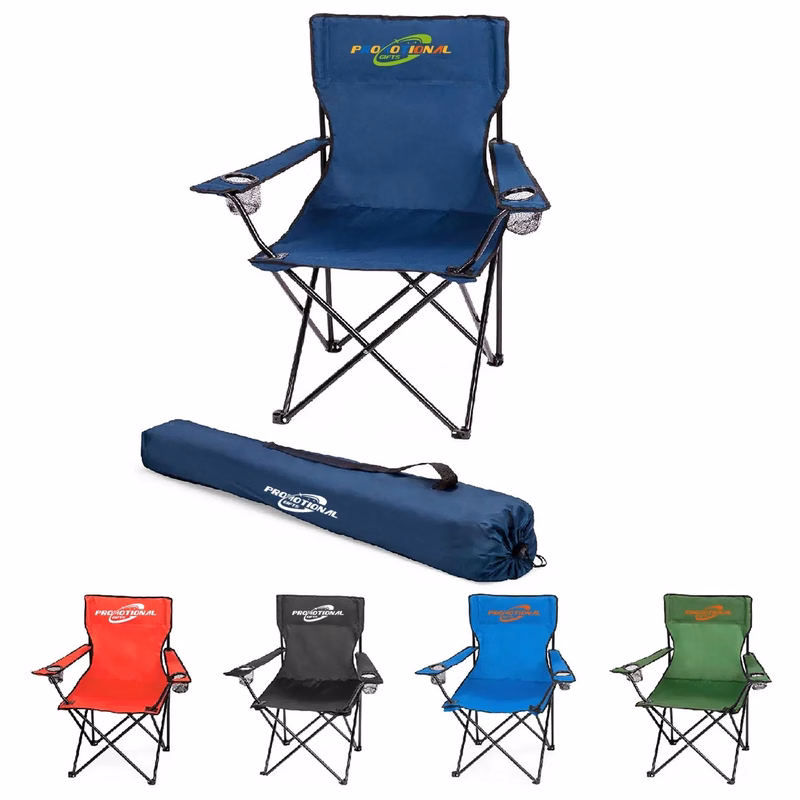Oversized Camping Heavy Duty Folding Chair with Cup Holder