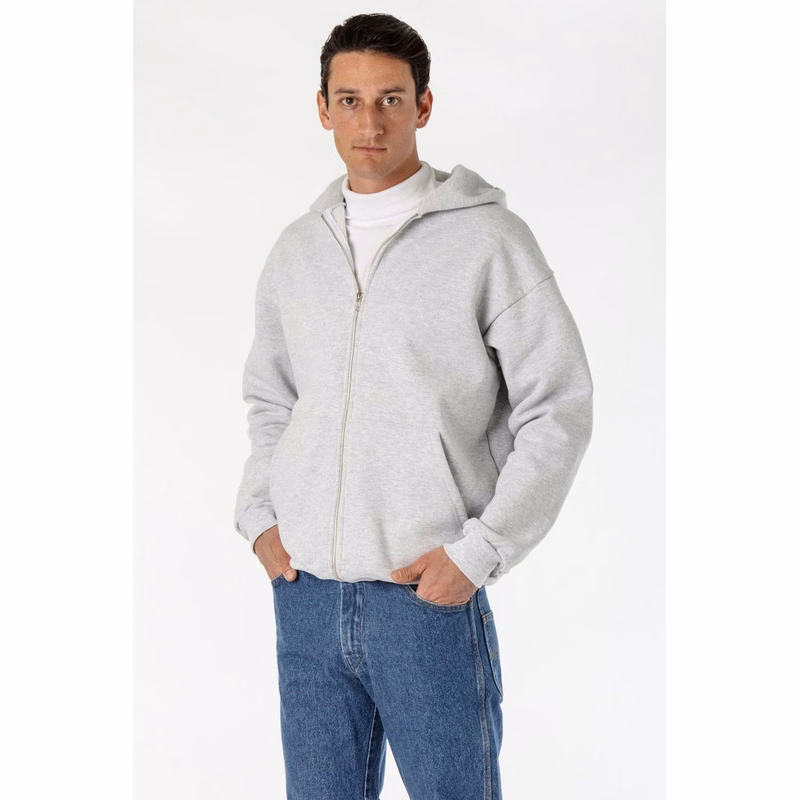 14 OZ HEAVY FLEECE ZIP UP