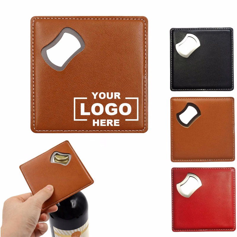Square Stainless Steel Corkscrew Heat Resistant Cup Mat