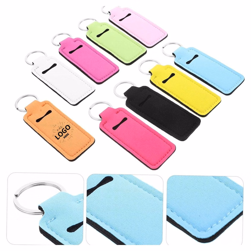 Travel Lipstick Case Keychain