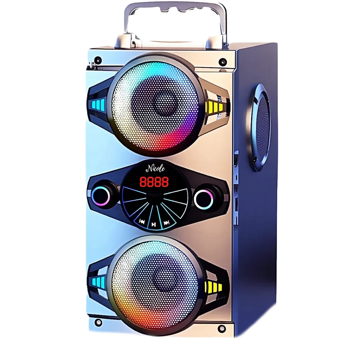 High Power Portable Multi Function ABS Party Speaker 1