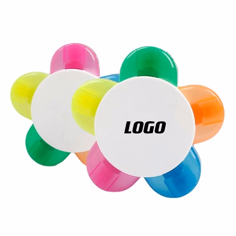 Flower Shaped Highlighter Pens