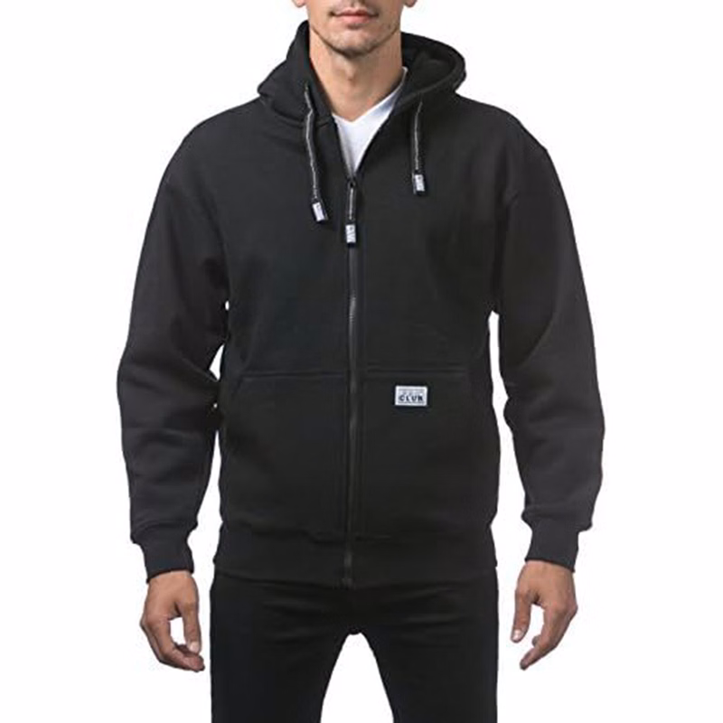 Men's Heavyweight Full Zip Fleece Hoodie