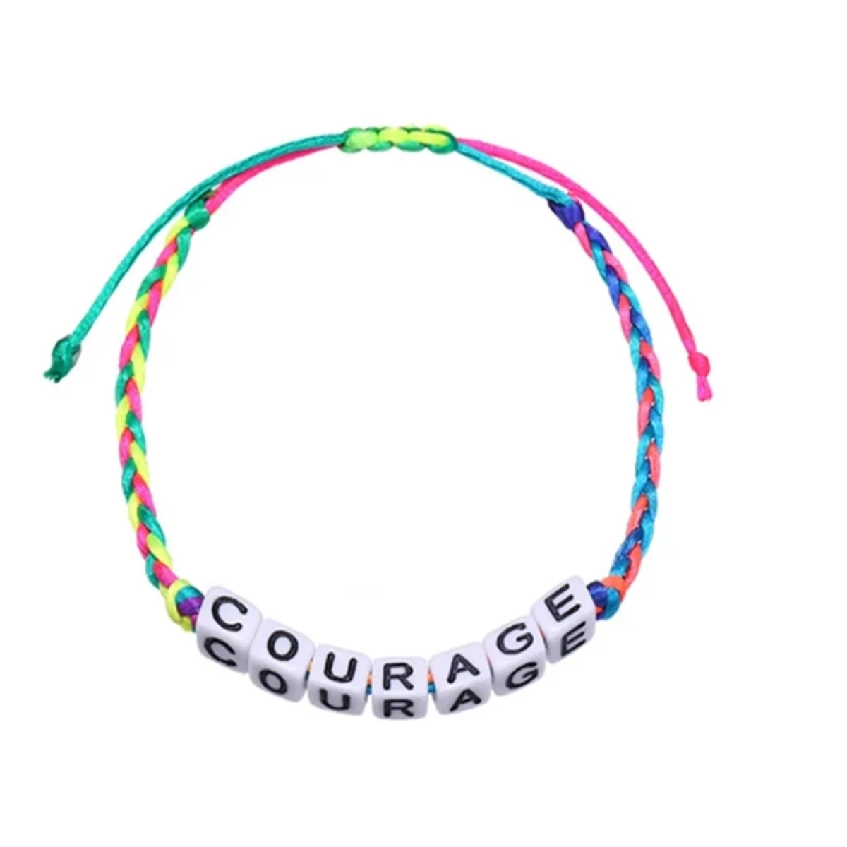 Beaded Message Bracelet
1