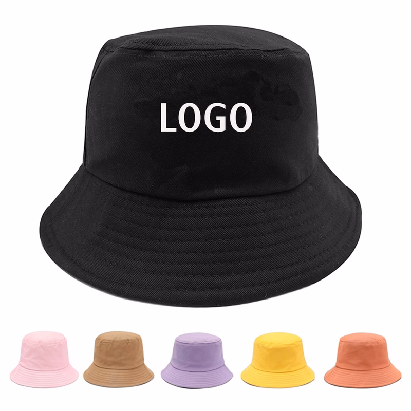 100% Cotton Packable Fishing Summer Bucket Cap MOQ 50PCS