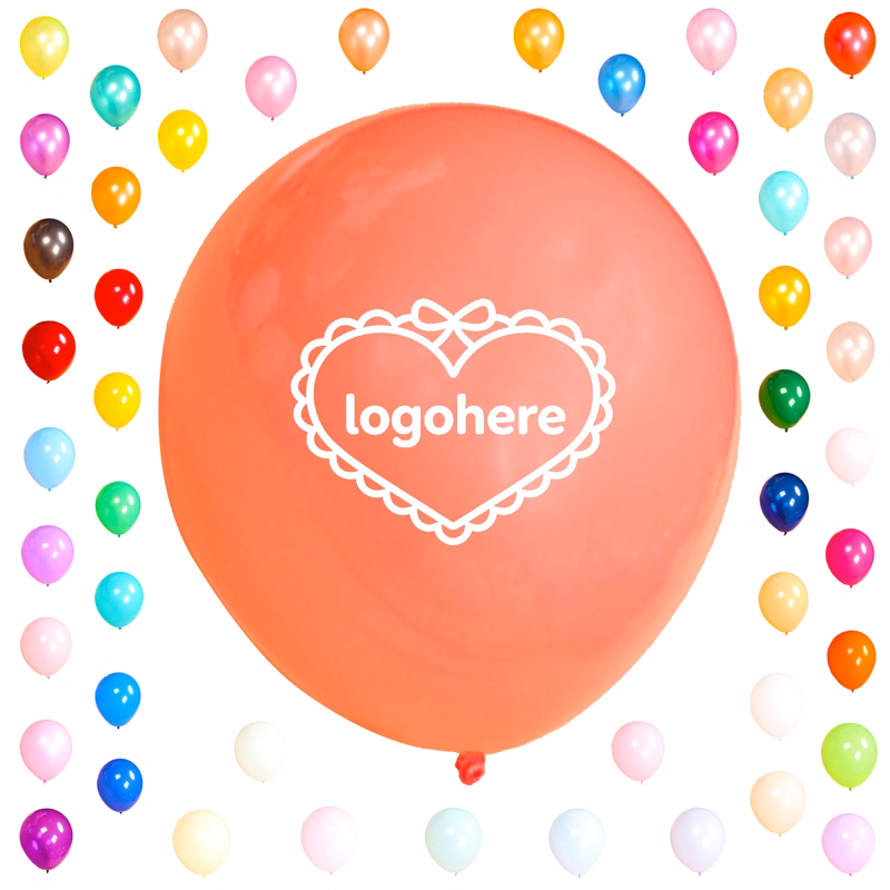 10 Inch Custom Logo Latex Balloons for Events