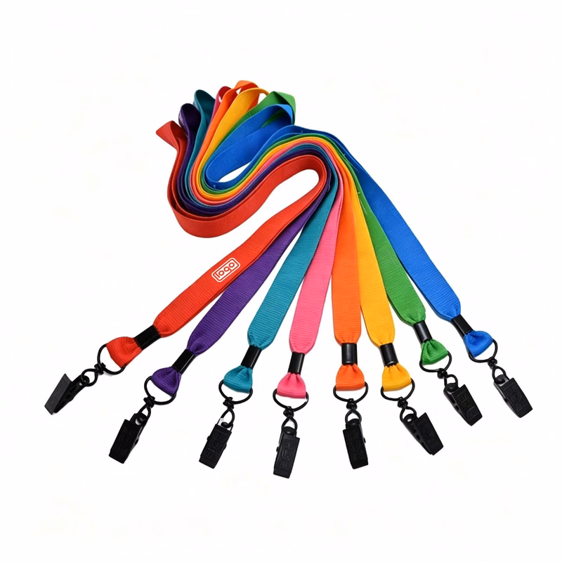 Neck Office Nylon Woven Lanyards