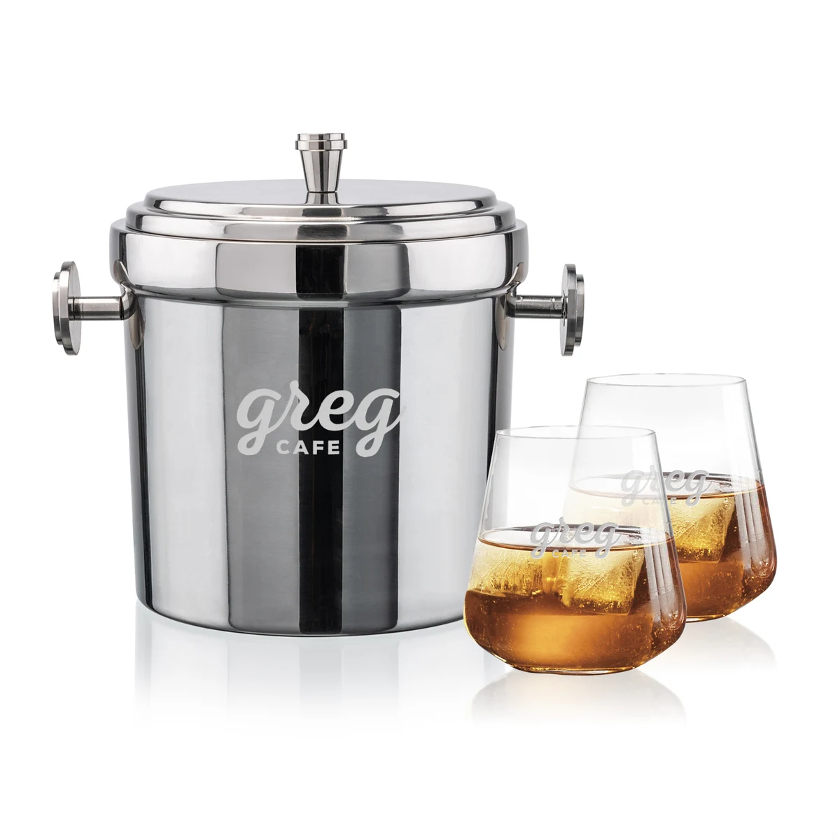 Milano Ice Bucket & Breckland On-the-Rocks Set 1