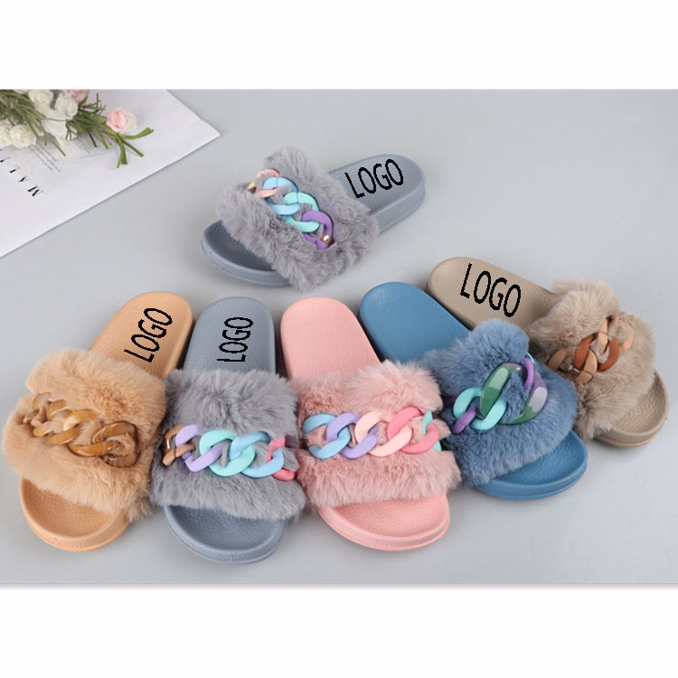 Women's Faux Fur Slippers/Slide