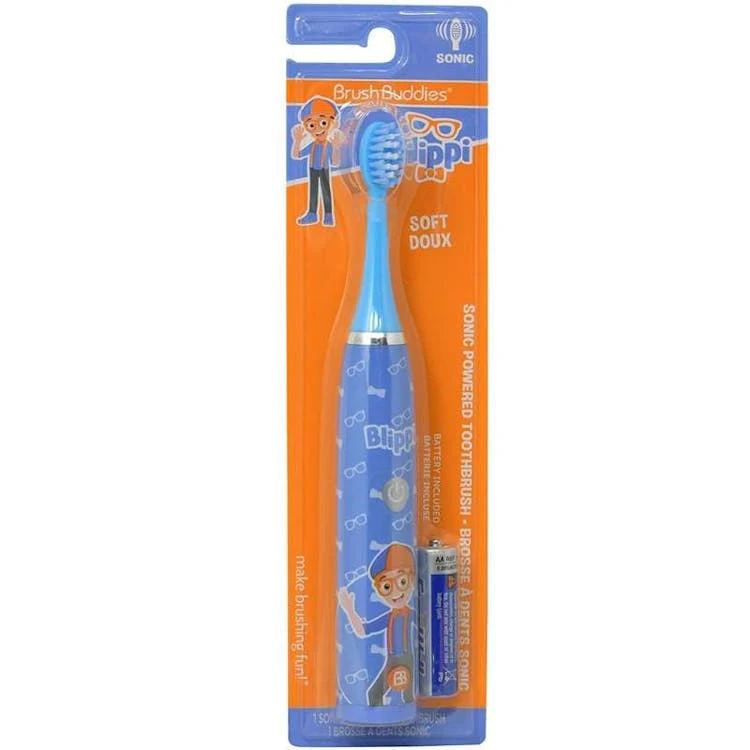 Kid's Battery Powered Electric Sonic Powered Toothbrush - Blippi 1