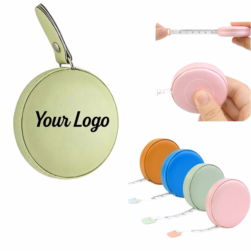 Portable PU Leather Retractable Tape Measure
