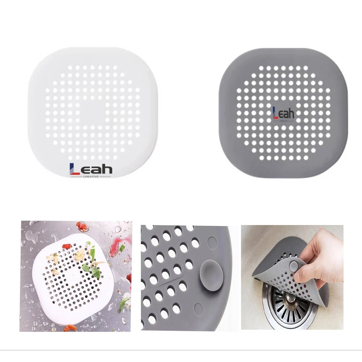 Sink, Floor Drain Anti-Clogging Filter 1