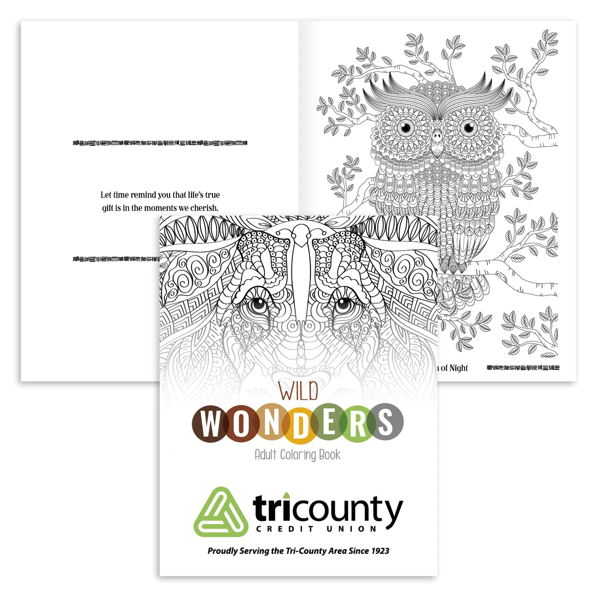Good Value™ Wild Wonders Adult Coloring Book 1
