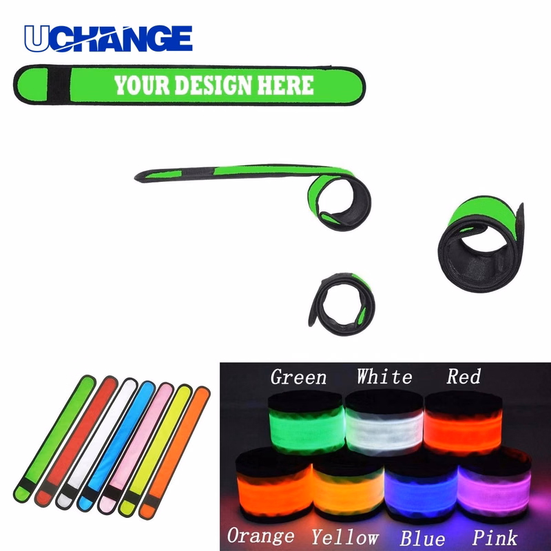 LED Sports Slap Wristband