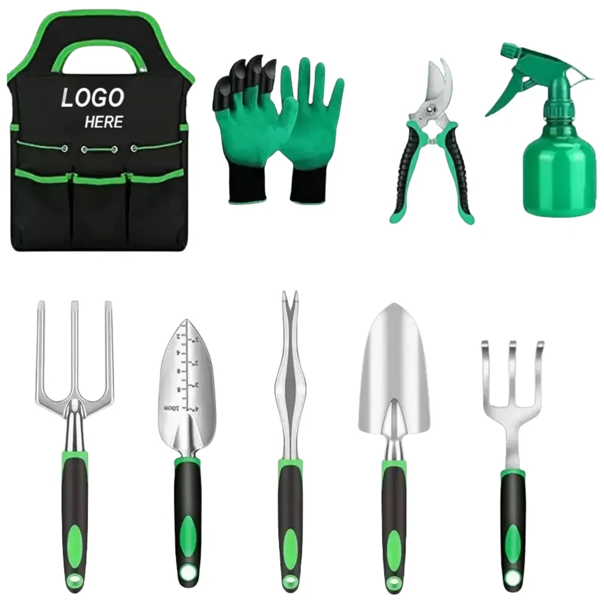 9pcs Aluminum Alloy Steel Hand Tool Starter Kit with Bag 1