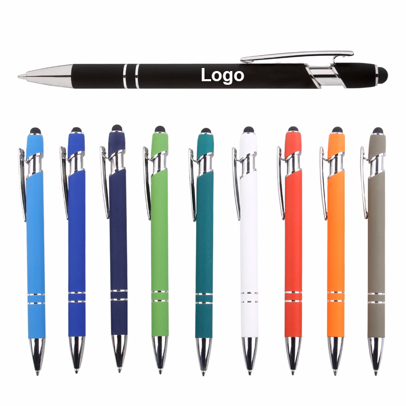 2 in 1 Stylus Aluminum Ballpoint Pen
