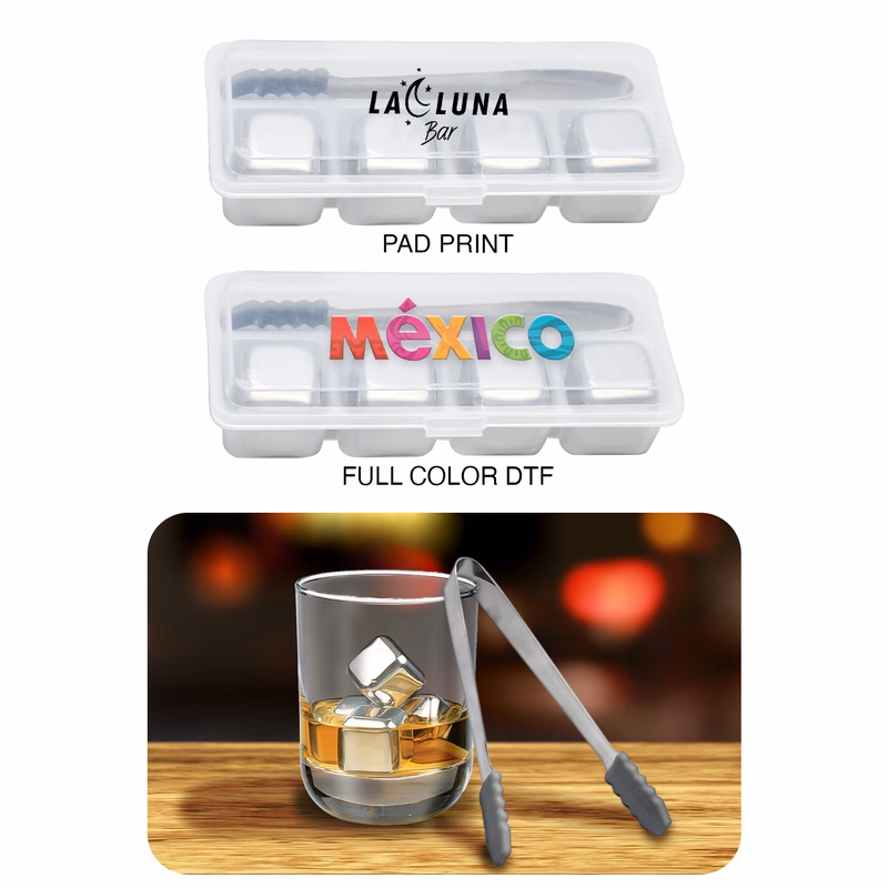 Ice Cube & Tongs Set